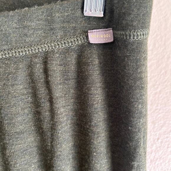 Meriwool Layers Wool Base Layer Mens Bottom Pants SZTL 100% Merino Wool Green - Picture 7 of 8